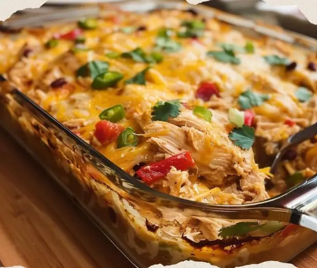 Chicken Fajita Casserole has evolved into a staple dish in many ...