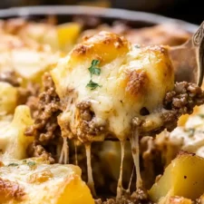 Hobo Casserole with Ground Beef-image