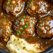 Slow Cooker Salisbury Steak