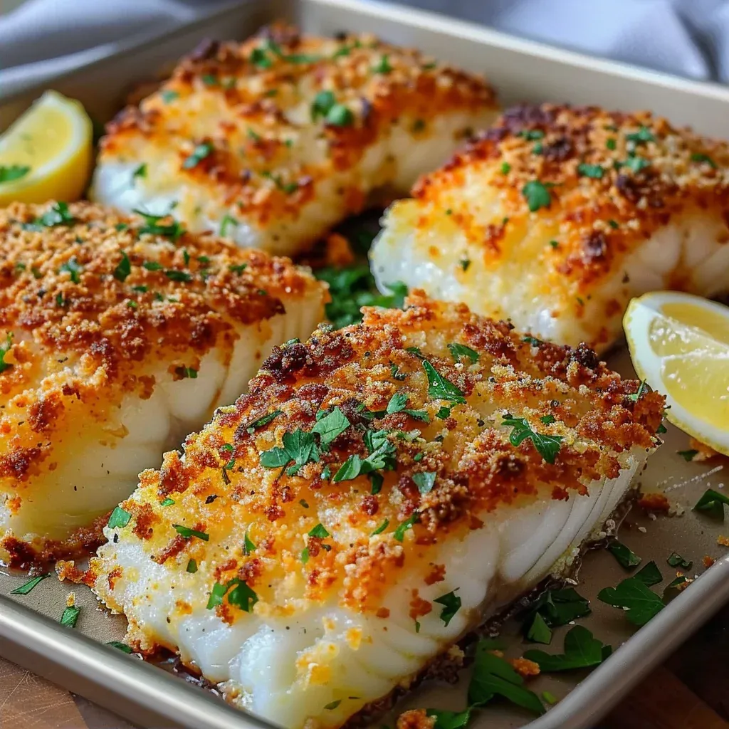 Crispy Baked Cod That’s Perfectly Golden and Flaky - Recipe Image