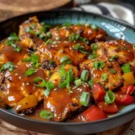 Spicy Sweet Chicken Diablo with Sticky Diablo Sauce - Recipe Image