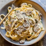 Creamy Mushroom Pasta Skillet Recipe You'll Crave - Recipe Image