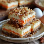 Carrot Cake Bars With Cream Cheese That Melt in Your Mouth - Recipe Image