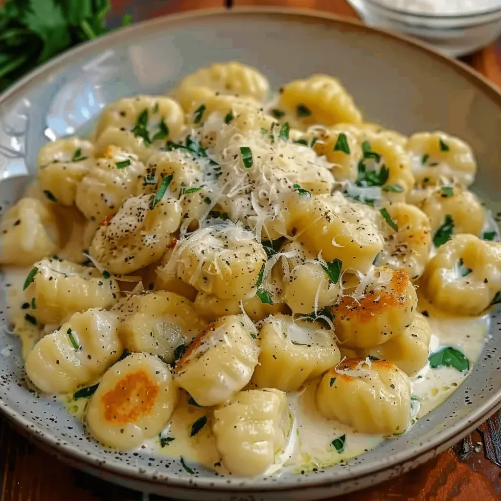 Millionaire Gnocchi with Ultra Creamy Sauce - Recipe Image