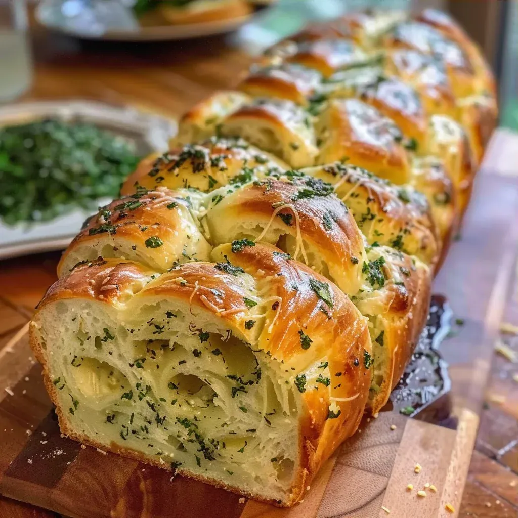Garlic and Herb Bread That’s Crispy Outside and Soft Inside - Recipe Image