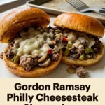 Gordon Ramsay Philly Cheesesteak Sloppy Joes Everyone Will Crave - Recipe Image